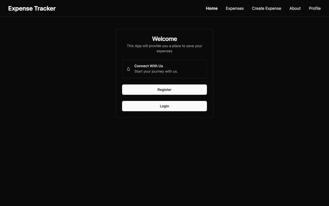 Expense Tracker